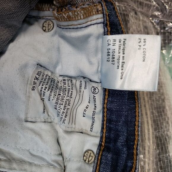 AG adriano goldschmied blue super skinny legging - Picture 2 of 8